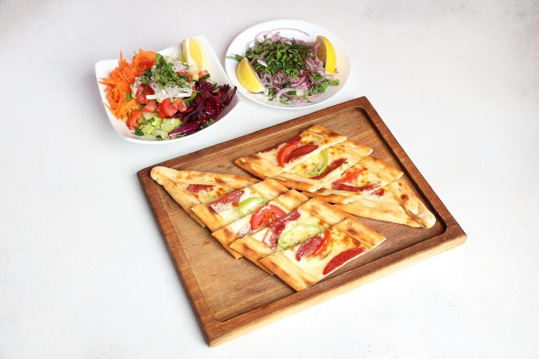 Classic cheese Turkish pide