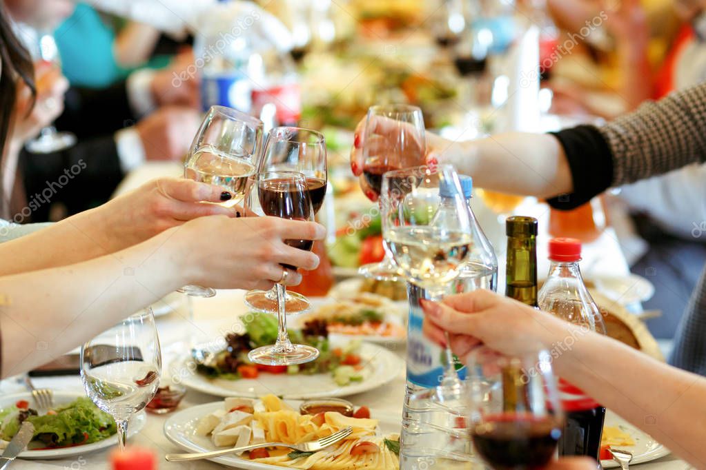 Assorted pide feast on table