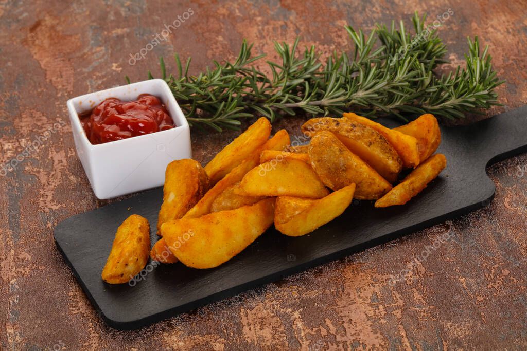 Plate of crispy fries
